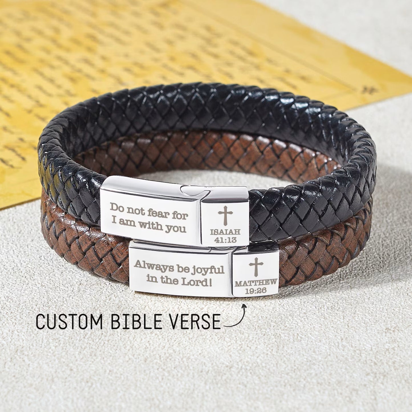 Christian Bracelet, Bible Quote Bracelet